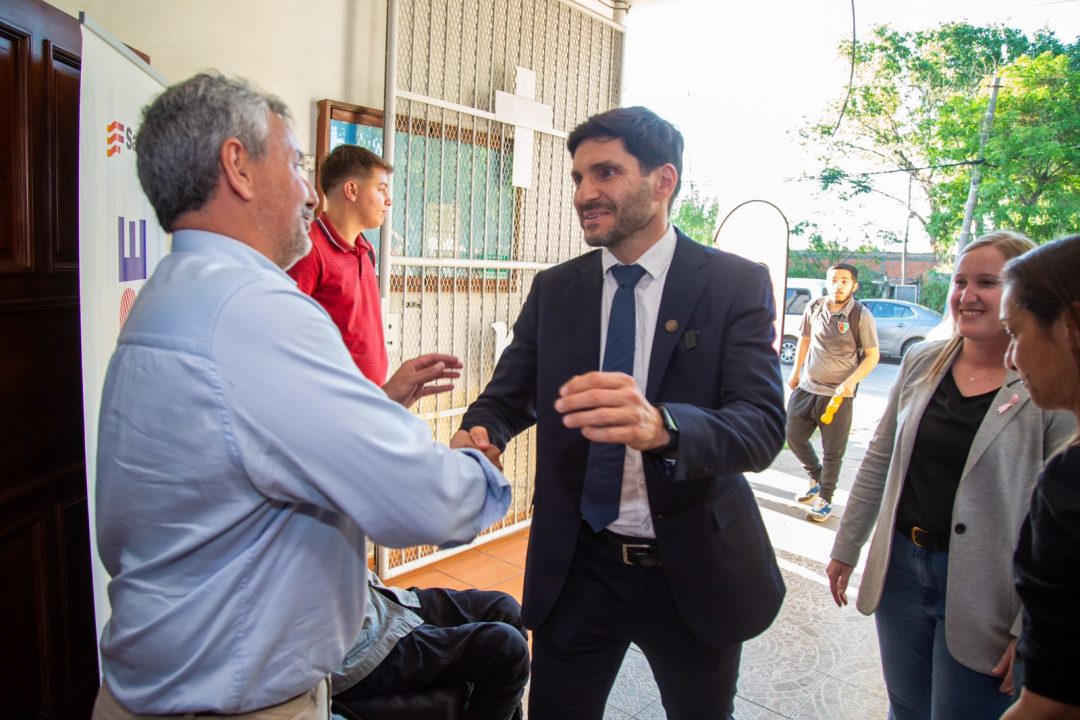 Plan ABRE: Pullaro presentó una esperada obra educativa en Barrio Puente Negro de Rosario