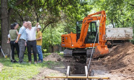 Municipio y Provincia iniciaron una amplia obra de cloacas en el noroeste de la ciudad