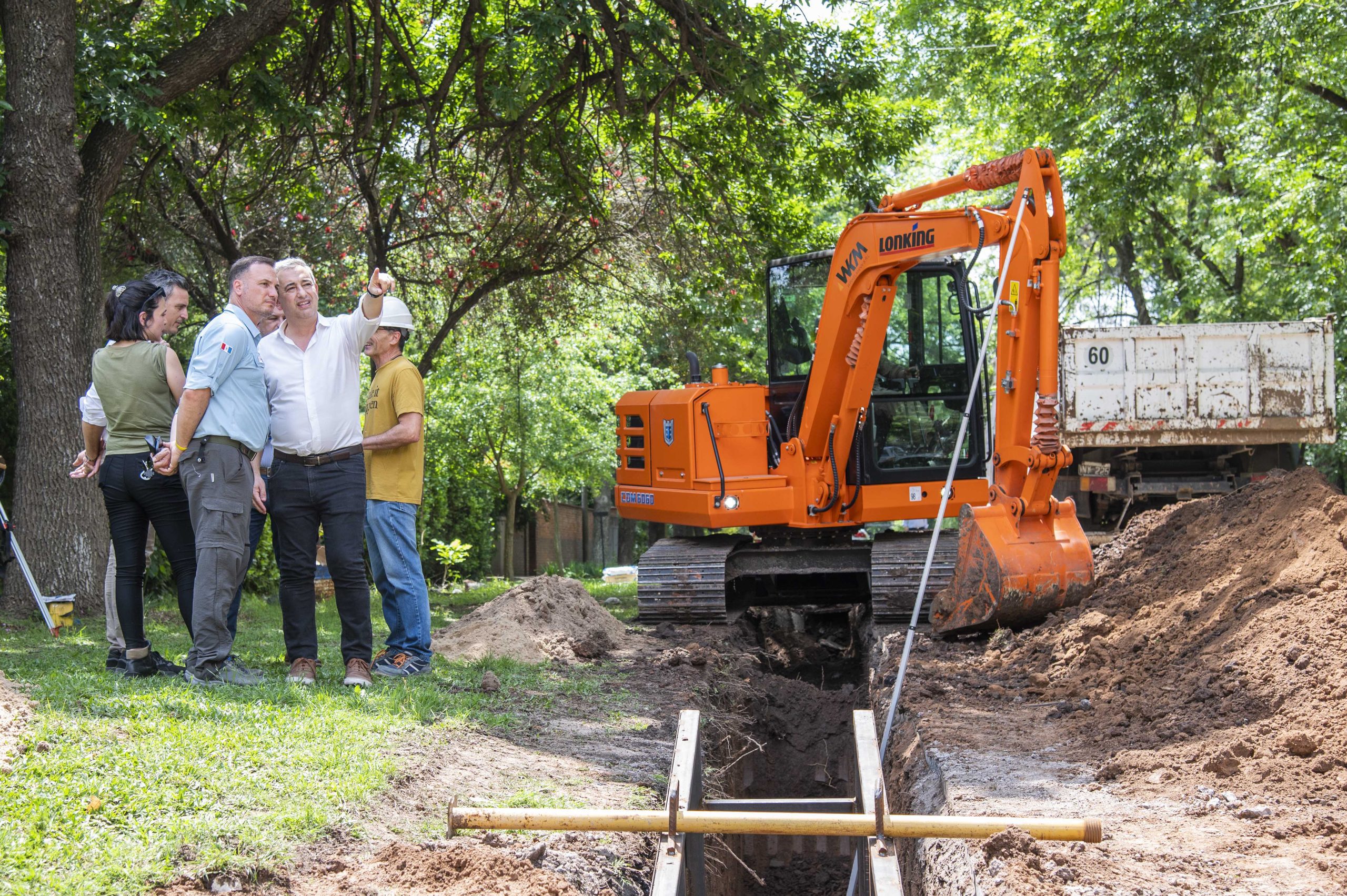 Municipio y Provincia iniciaron una amplia obra de cloacas en el noroeste de la ciudad