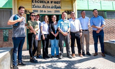 Ludueña: Municipio y Provincia anunciaron obras en la escuela del Padre Montaldo