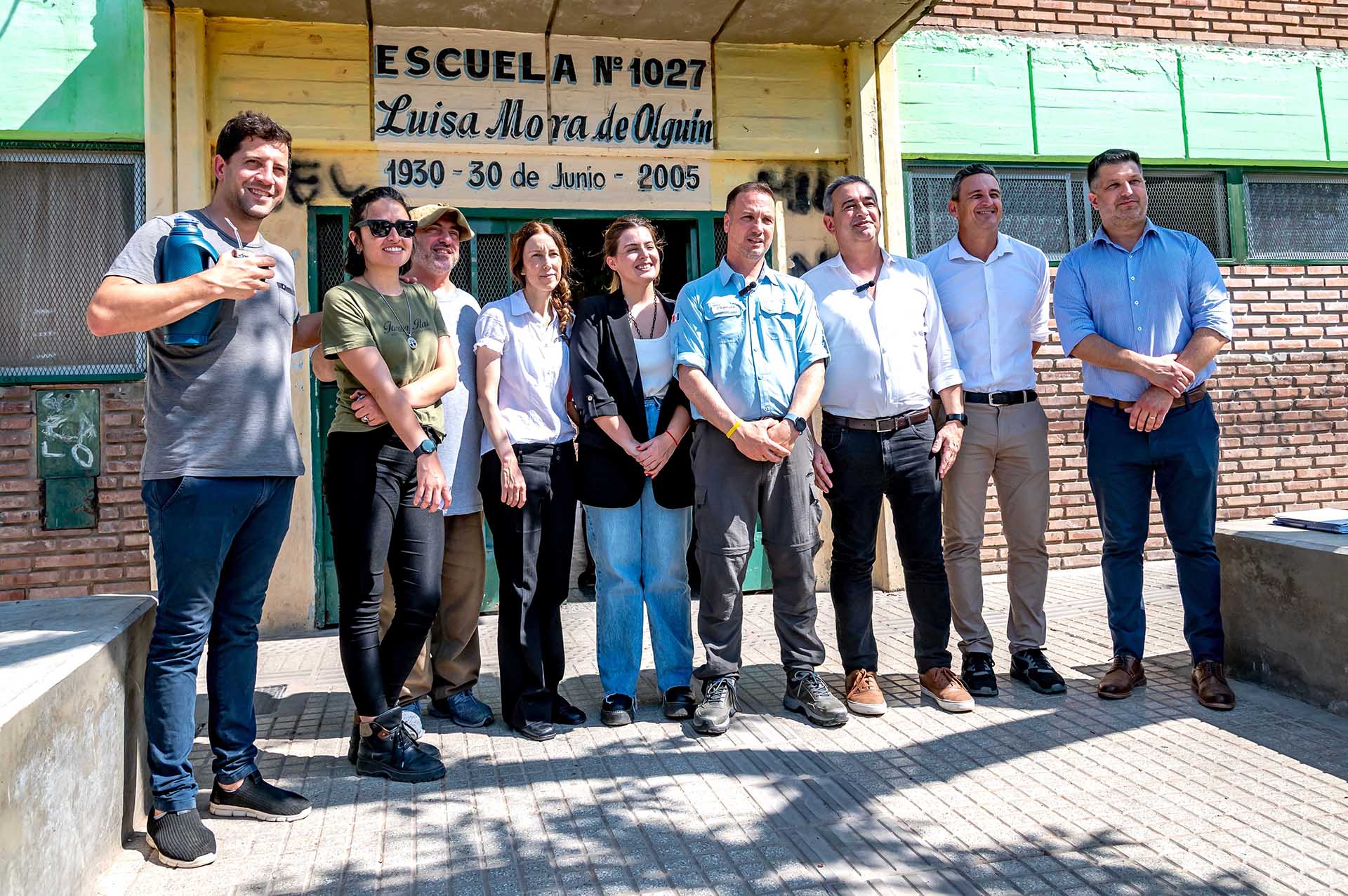 Ludueña: Municipio y Provincia anunciaron obras en la escuela del Padre Montaldo