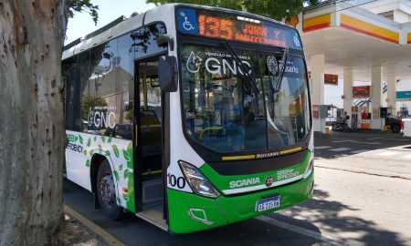 Rosario pone a prueba un colectivo a GNC en el Transporte Urbano de Pasajeros