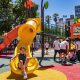 La Municipalidad Revitaliza la Plaza Santa Rosa con Nuevos Espacios de Juego para Niños