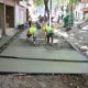 Veredas de hormigón en Rosario: Prueba piloto y lanzamiento del Plan de Obras 2025